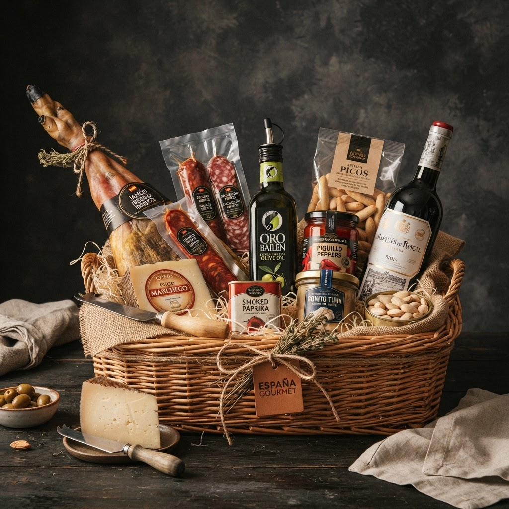 Spanish Food Basket